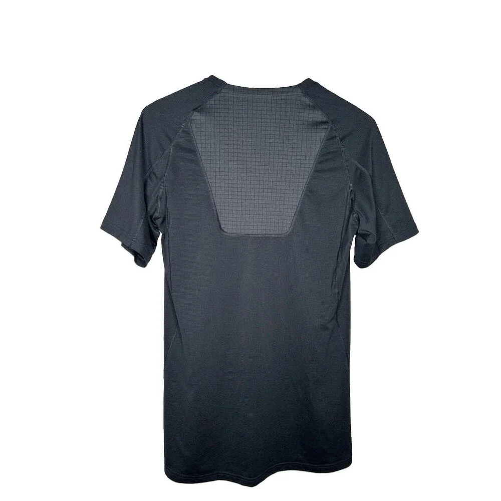 Nike Pro Dri Fit Mens Size Medium Breathe Training Intense Workout Black T Shirt